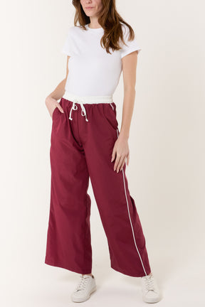 Elasticated Side Stripe Tracksuit Bottoms