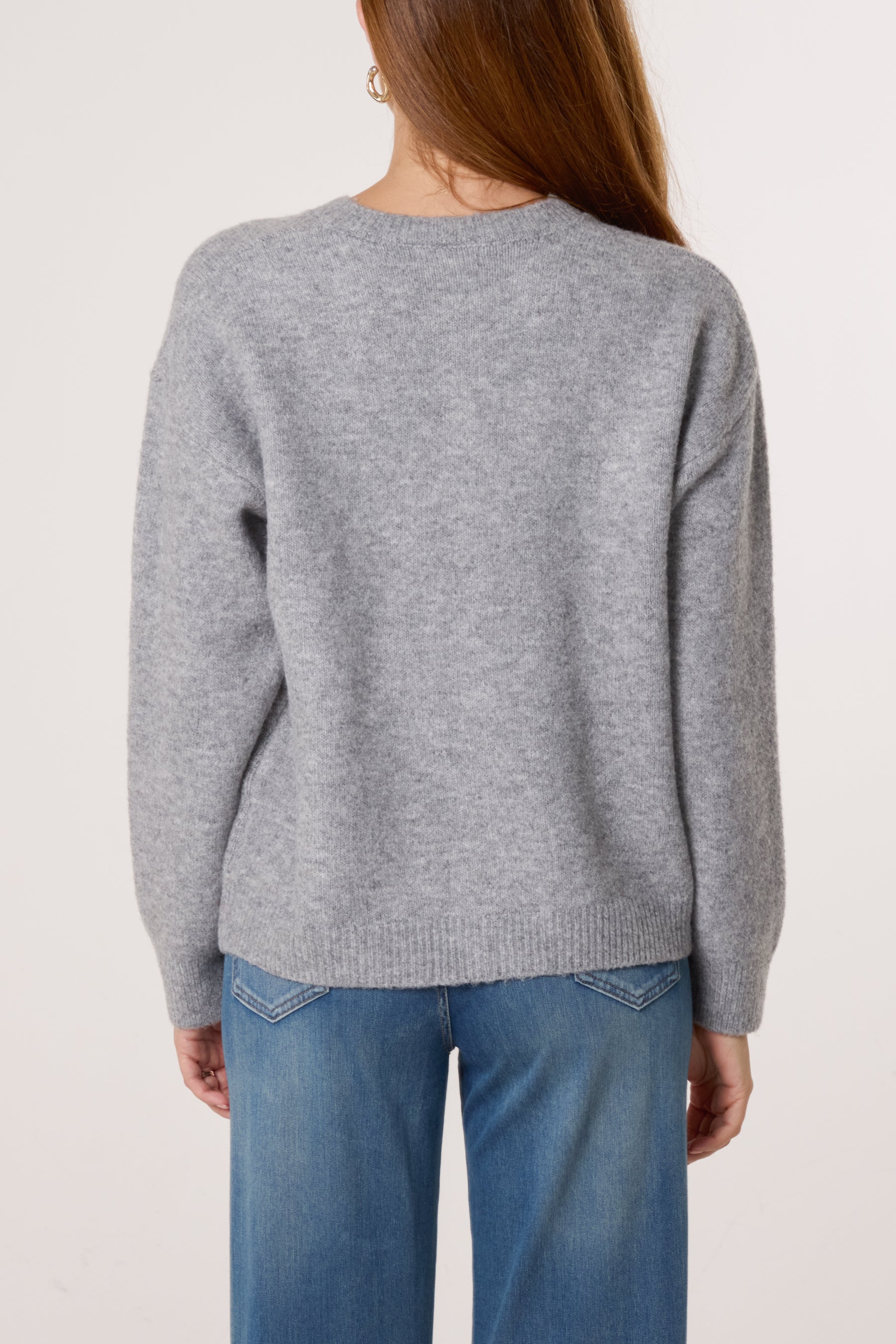 Bear & Bow Knitted Button Cardigan