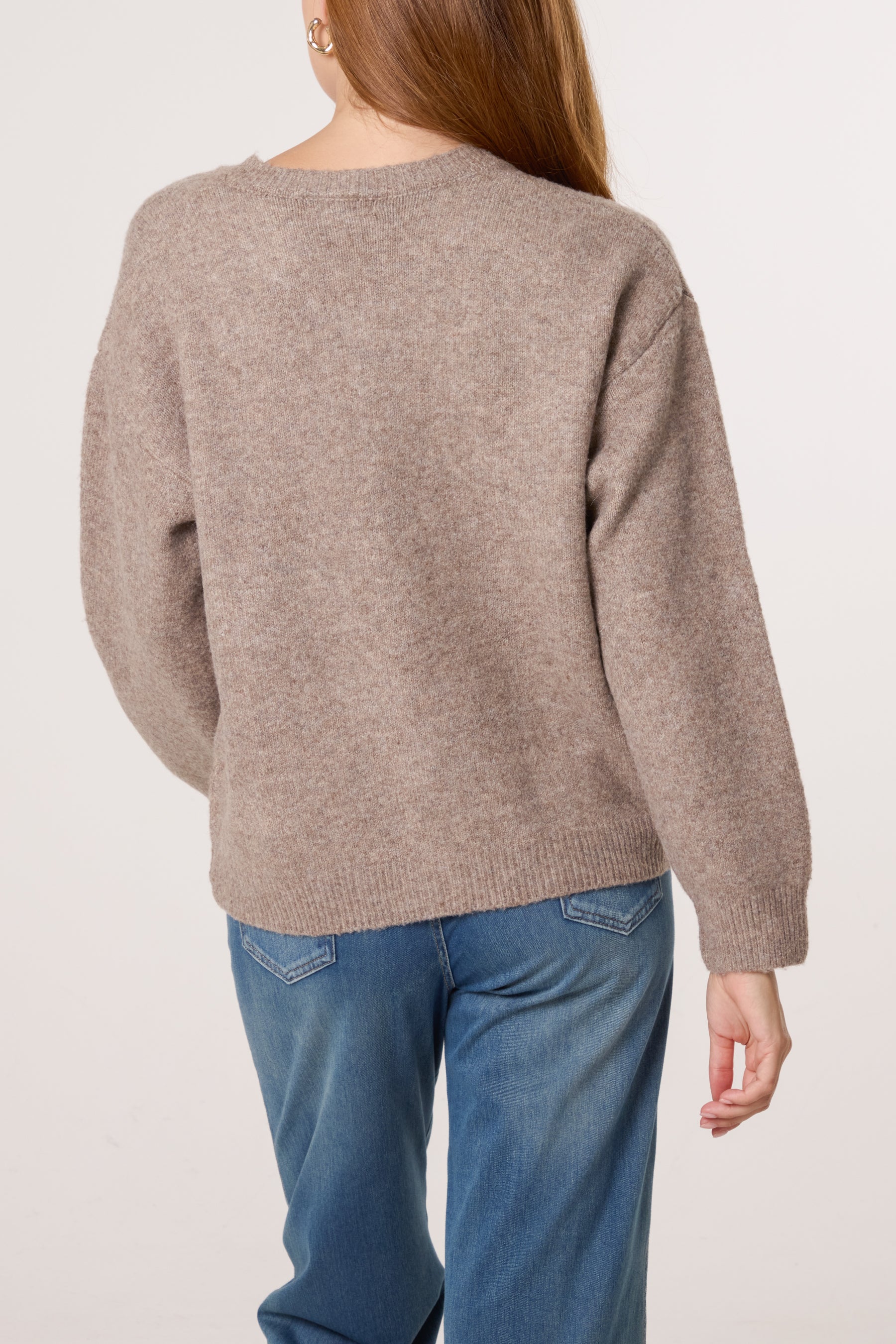 Bear & Bow Knitted Button Cardigan