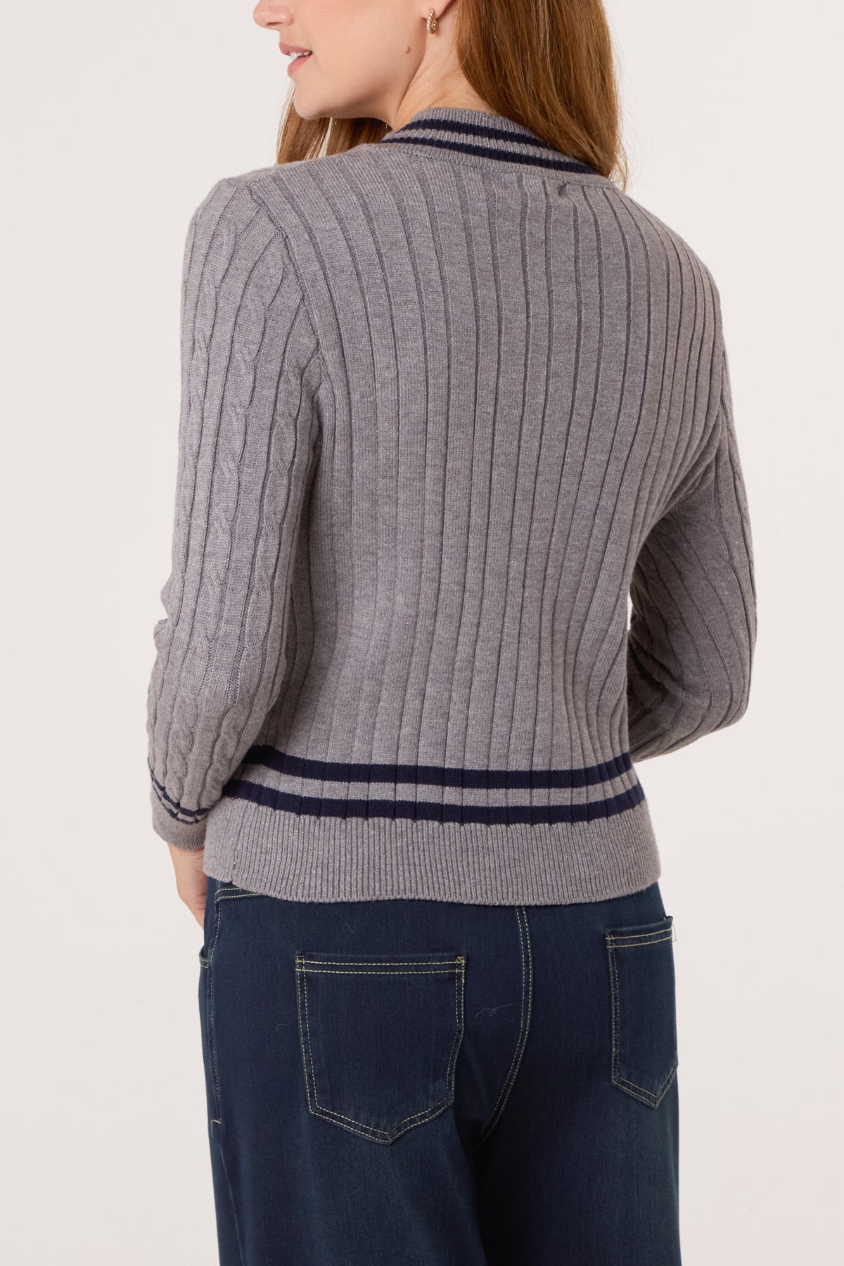 Teddy Bear Cricket Knit Jumper