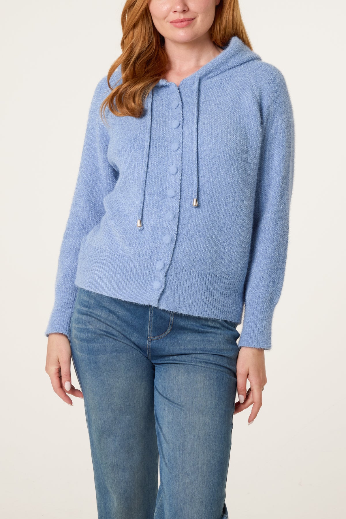 Essential Button Up Cosy Hoodie