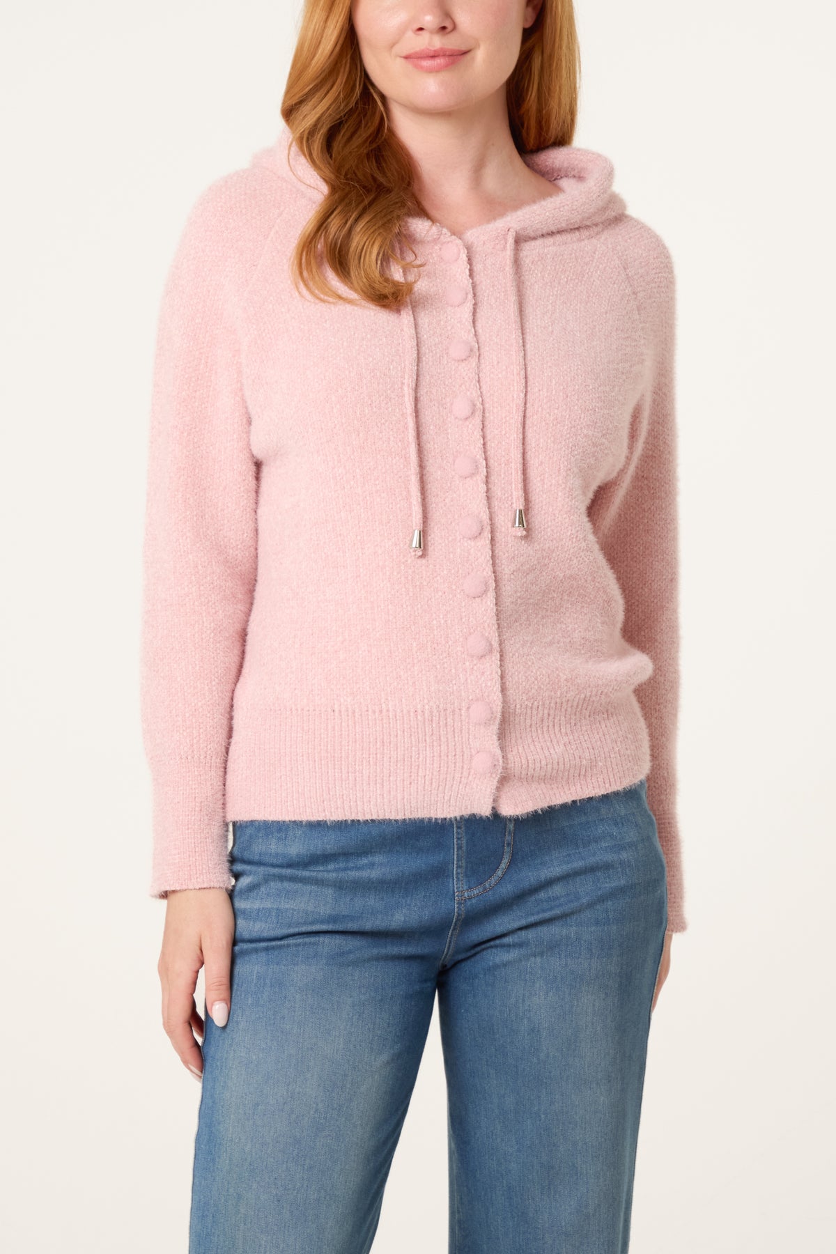 Essential Button Up Cosy Hoodie