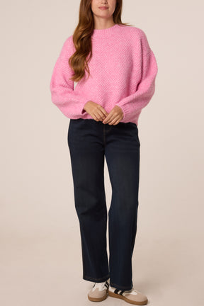 Textured Essential Knit Jumper