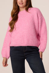 Textured Essential Knit Jumper