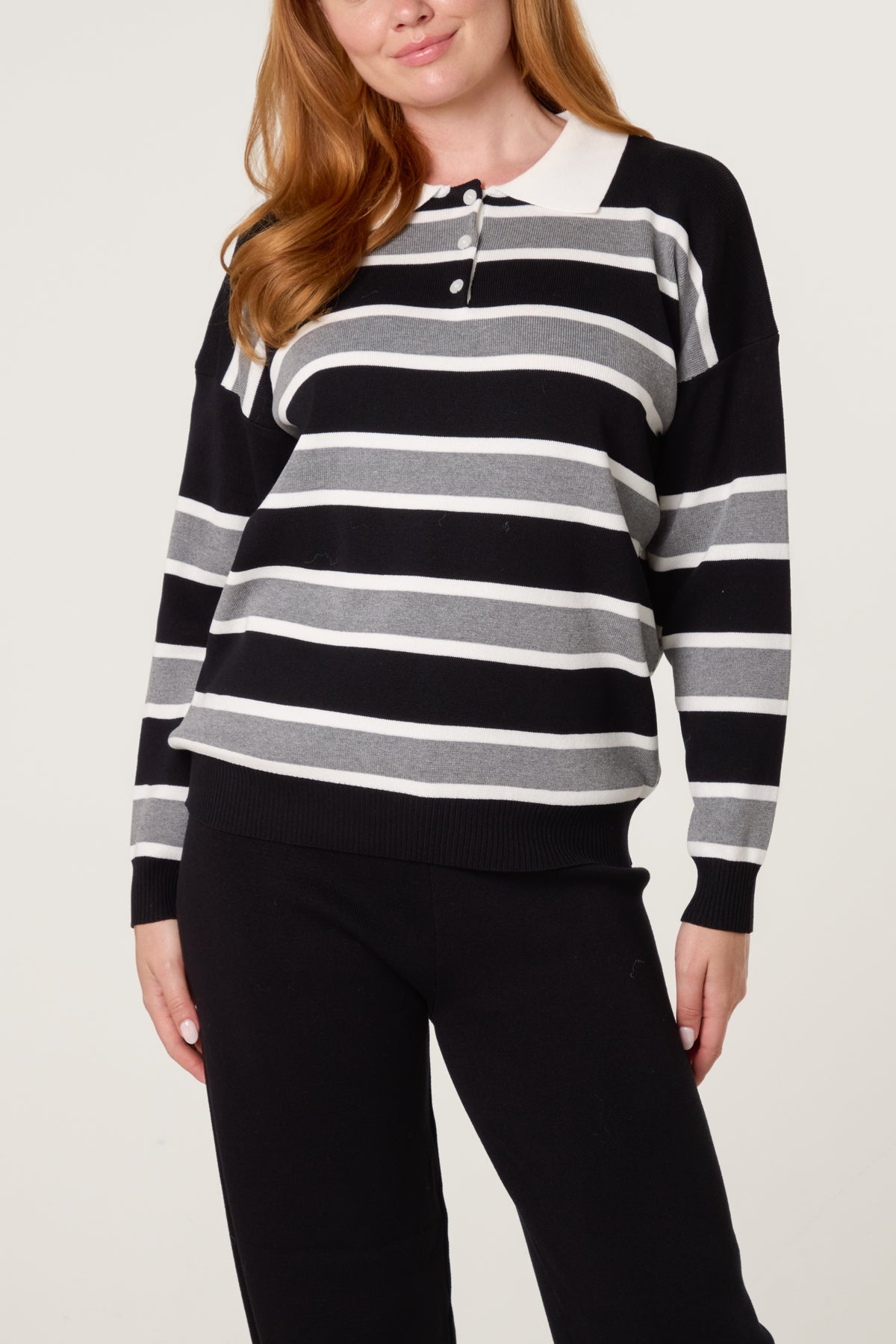 Stripe Knit Co-Ord Set