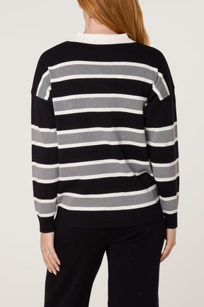 Stripe Knit Co-Ord Set