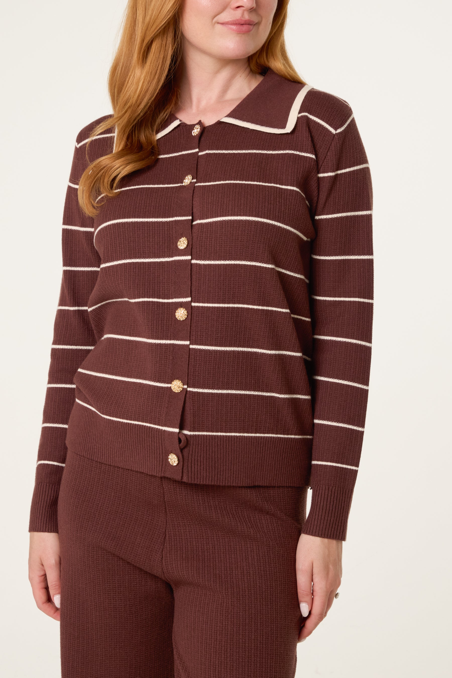 Striped Knit Co-Ord Set