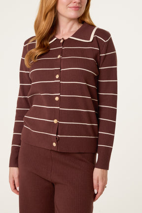 Striped Knit Co-Ord Set