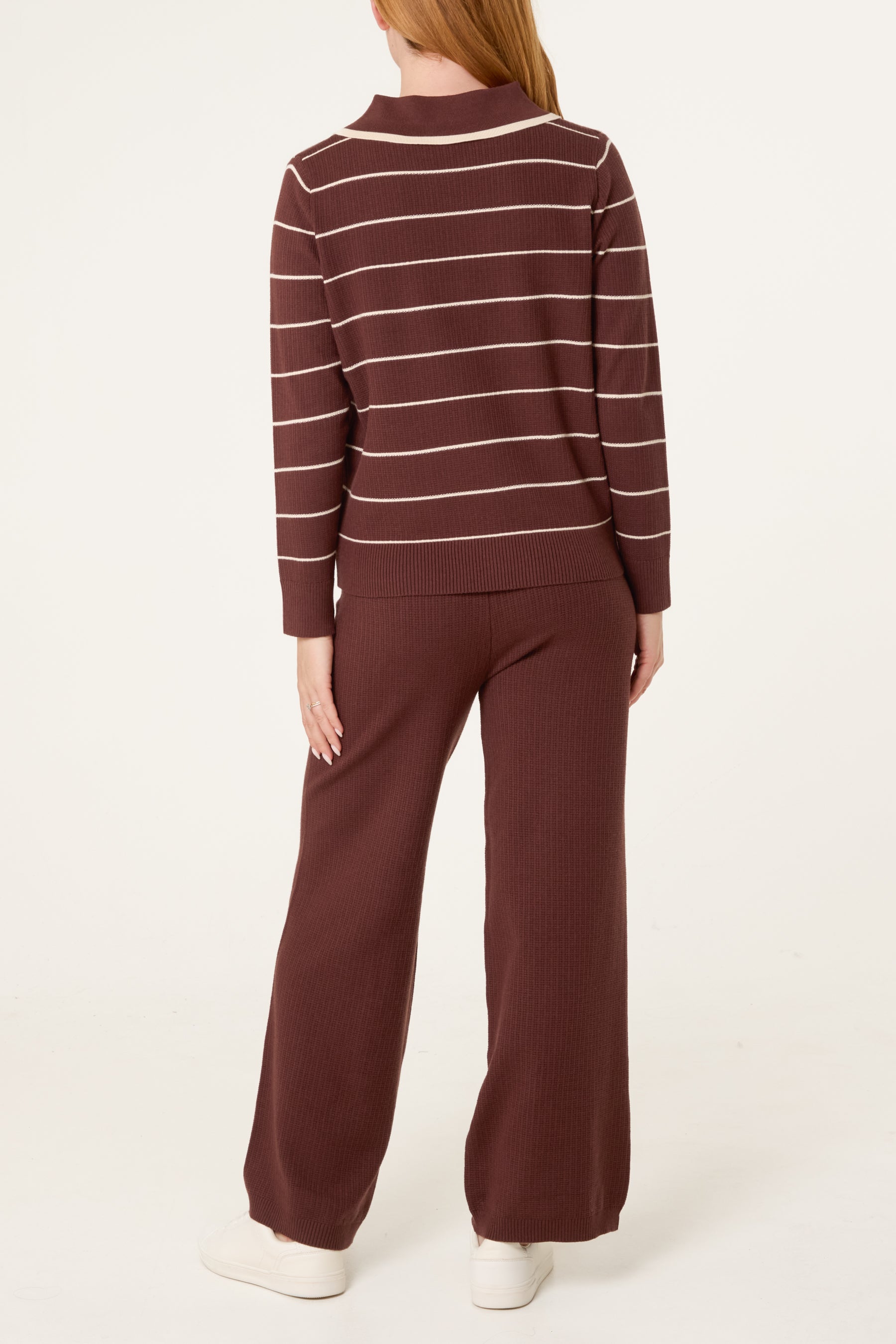Striped Knit Co-Ord Set