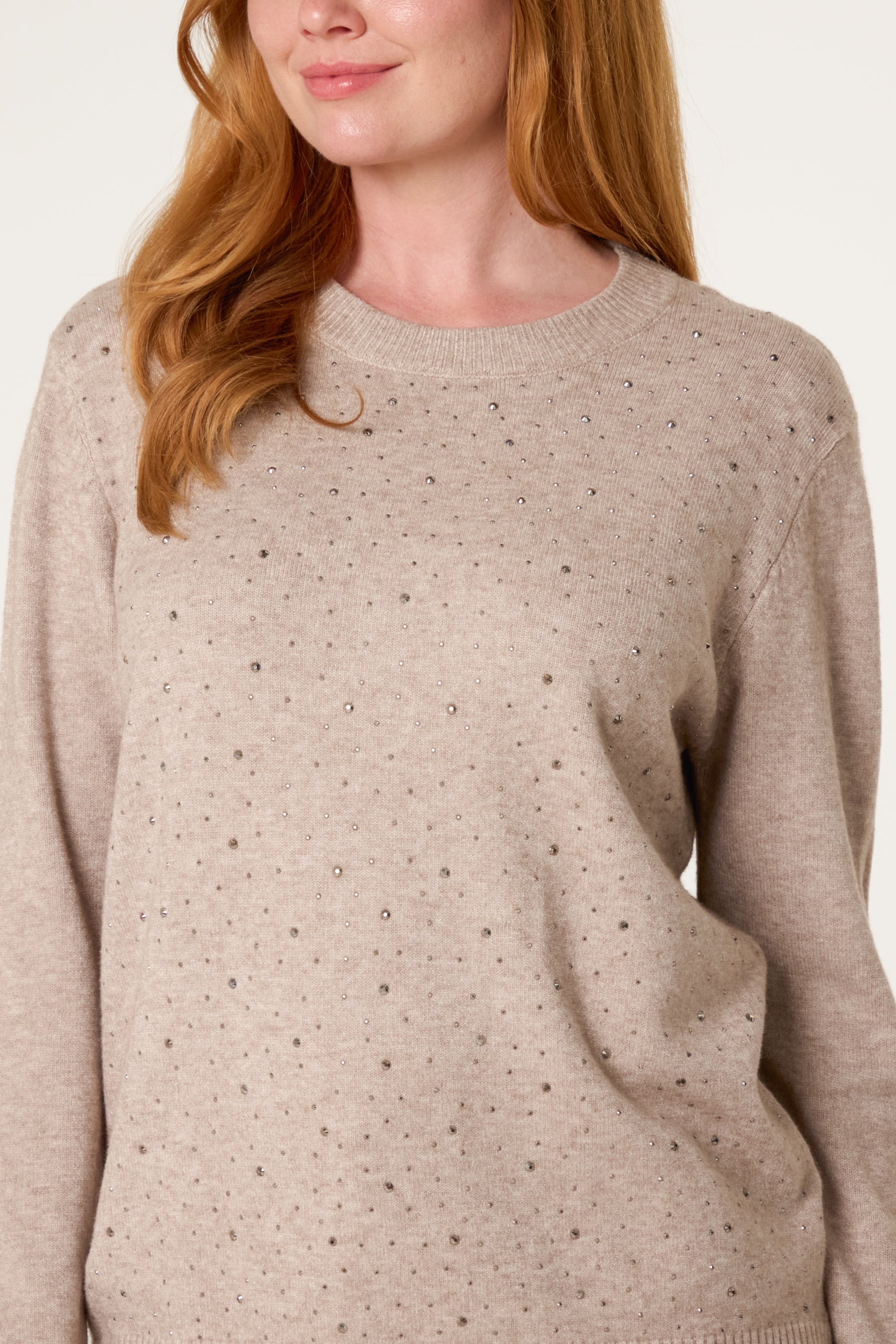 Essential Embellished Knit Jumper