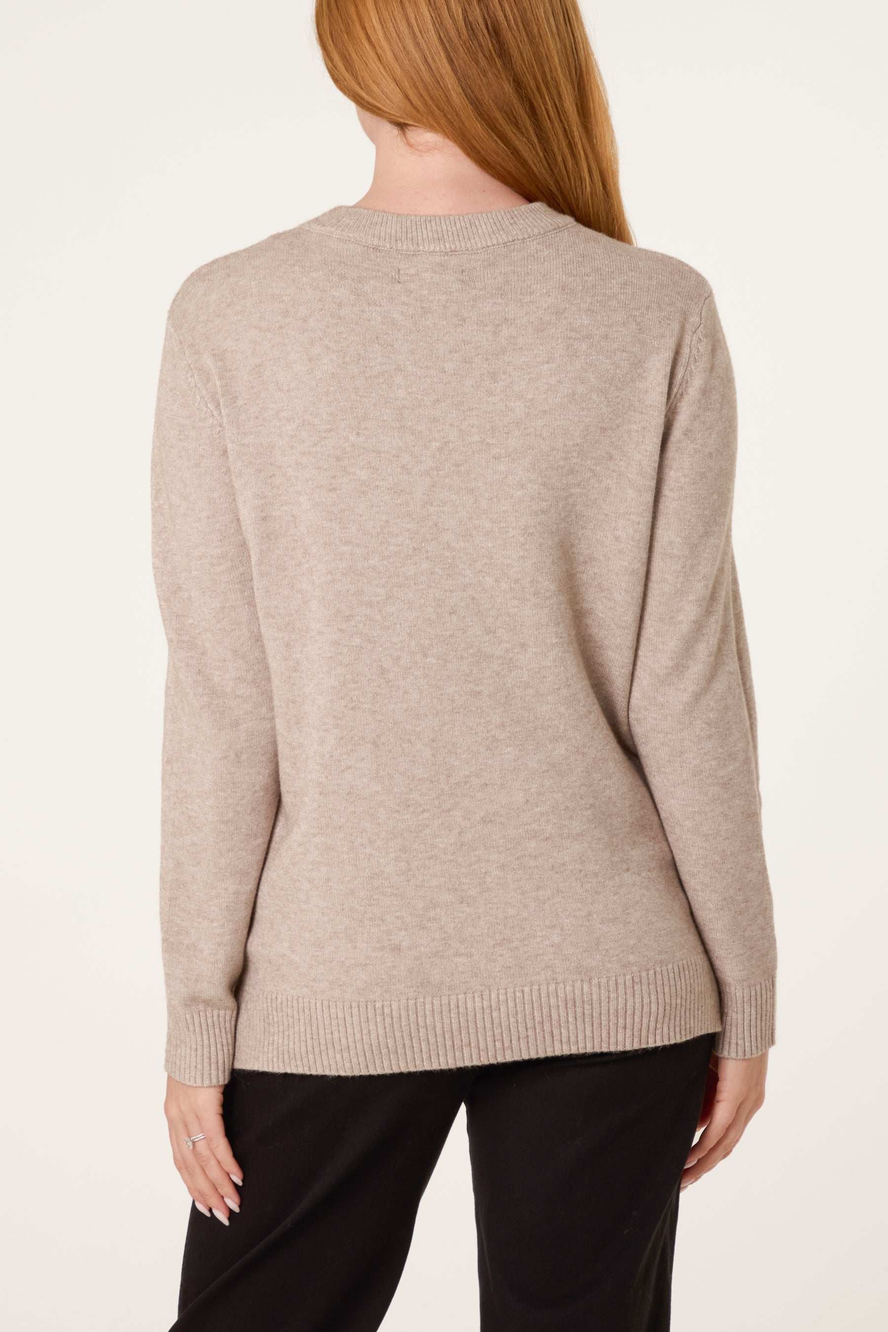 Essential Embellished Knit Jumper