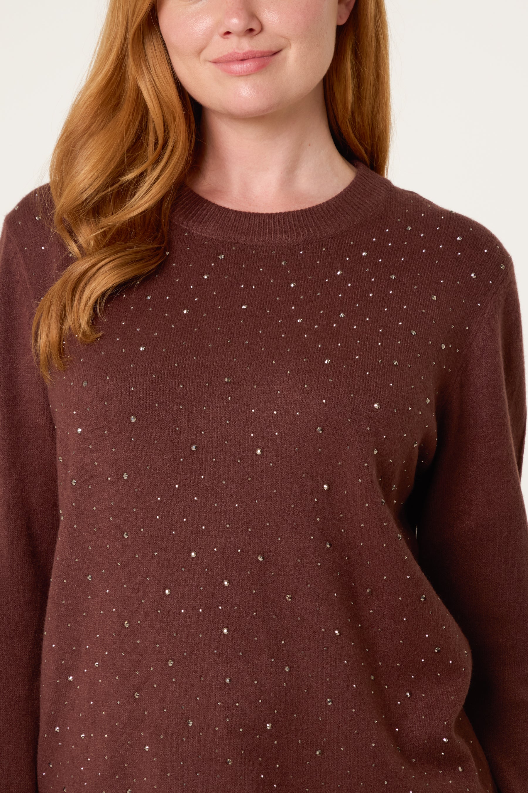 Essential Embellished Knit Jumper