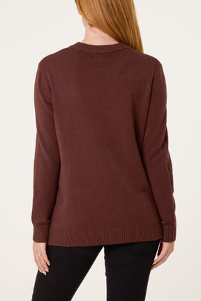 Essential Embellished Knit Jumper