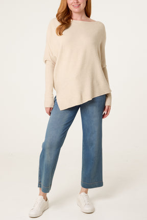 Asymmetric Batwing Jumper