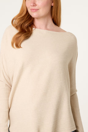 Asymmetric Batwing Jumper