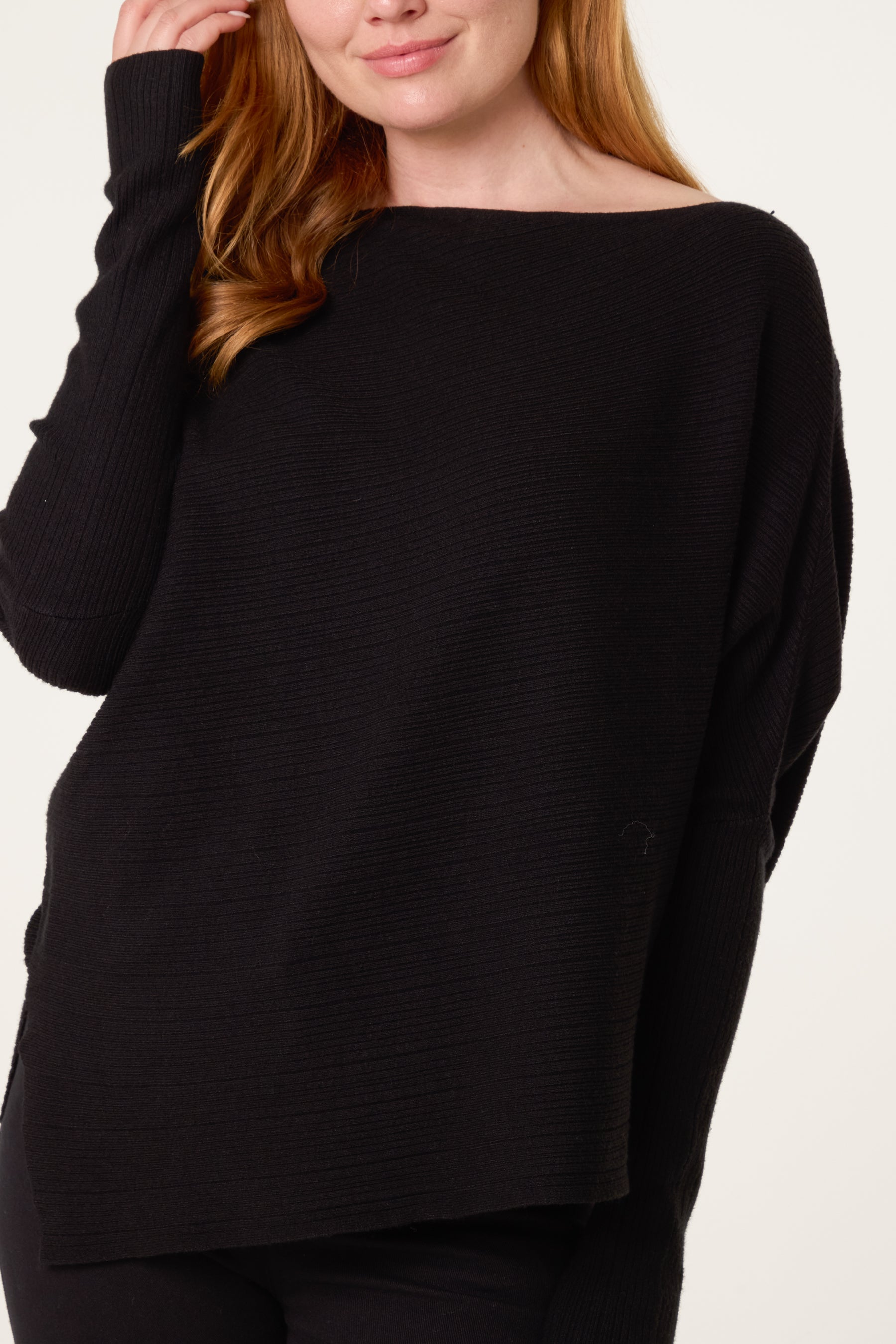 Asymmetric Batwing Jumper