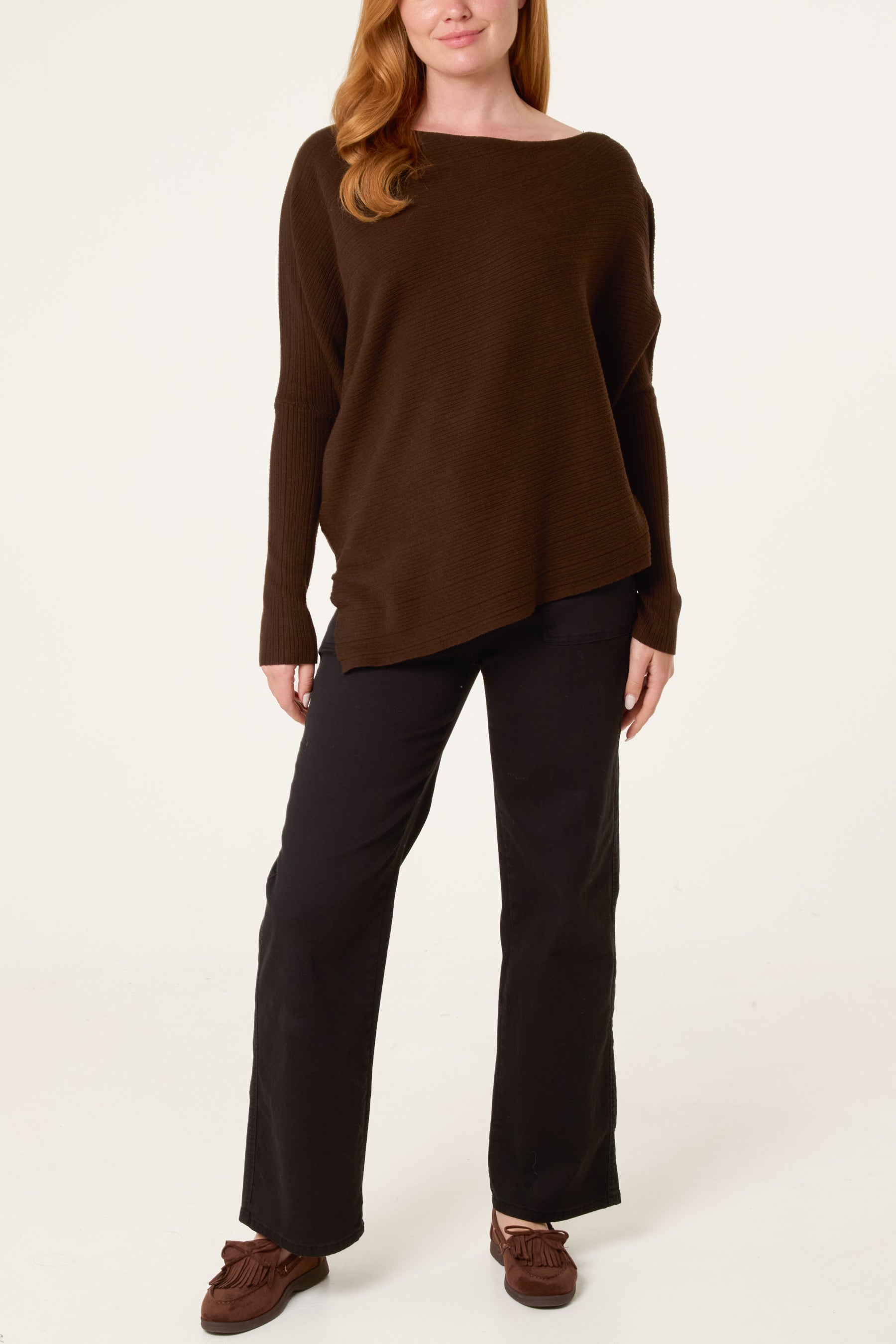 Asymmetric Batwing Jumper