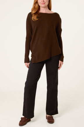 Asymmetric Batwing Jumper