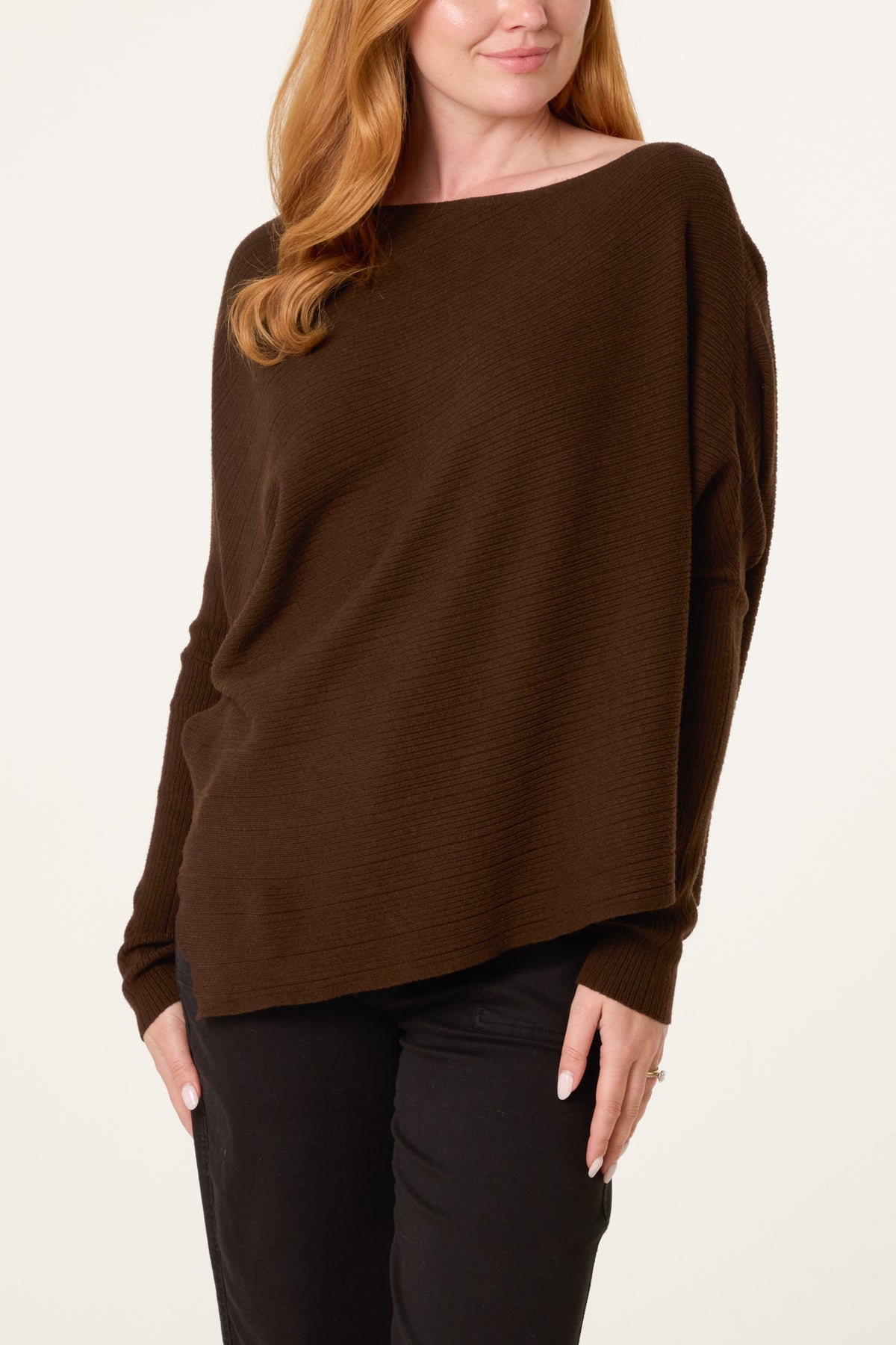Asymmetric Batwing Jumper
