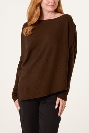 Asymmetric Batwing Jumper