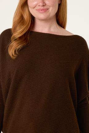 Asymmetric Batwing Jumper