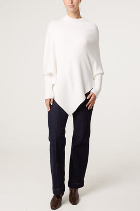 Knit Poncho Style Essential Jumper