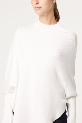 Knit Poncho Style Essential Jumper