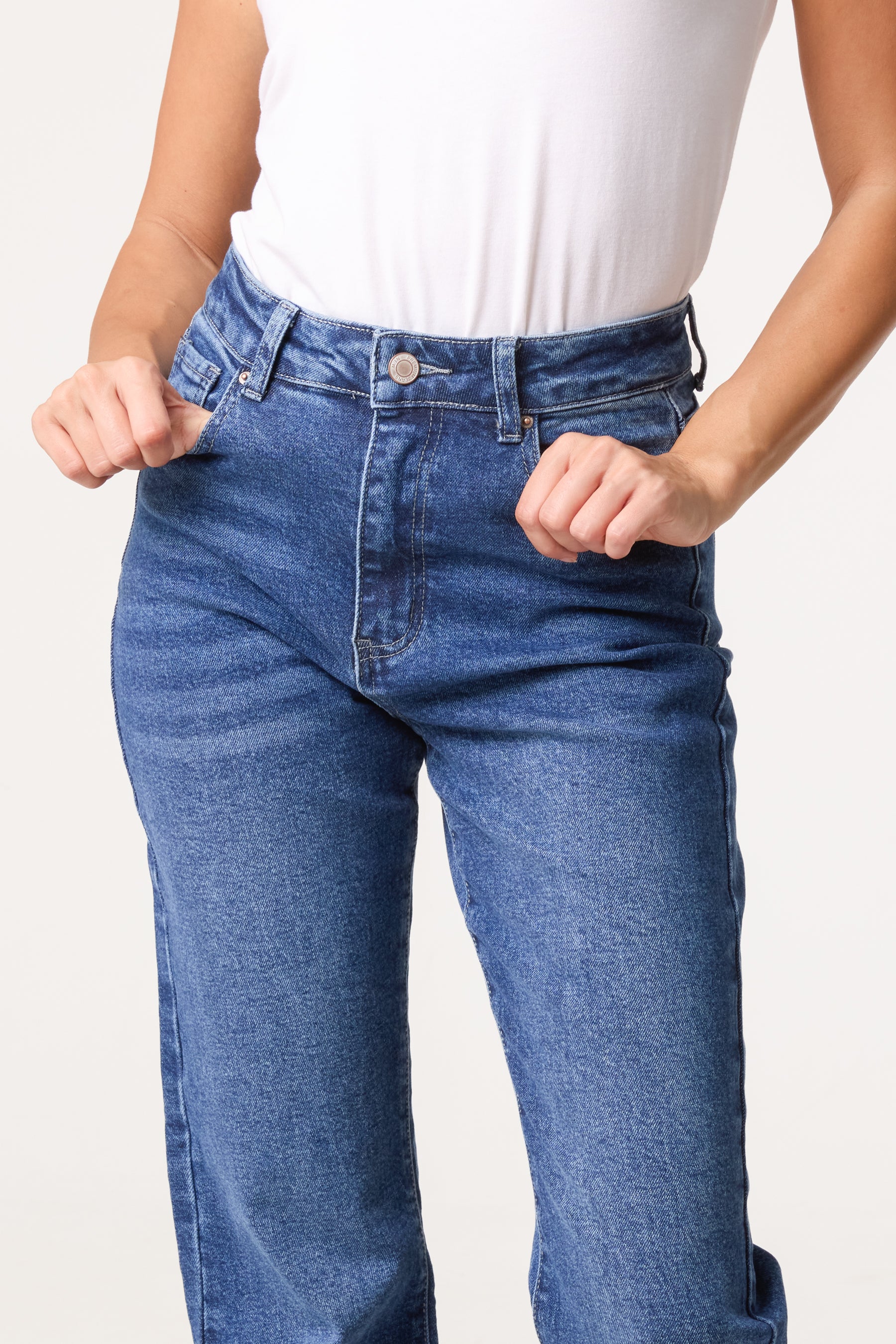 Denim Super Starched Jeans