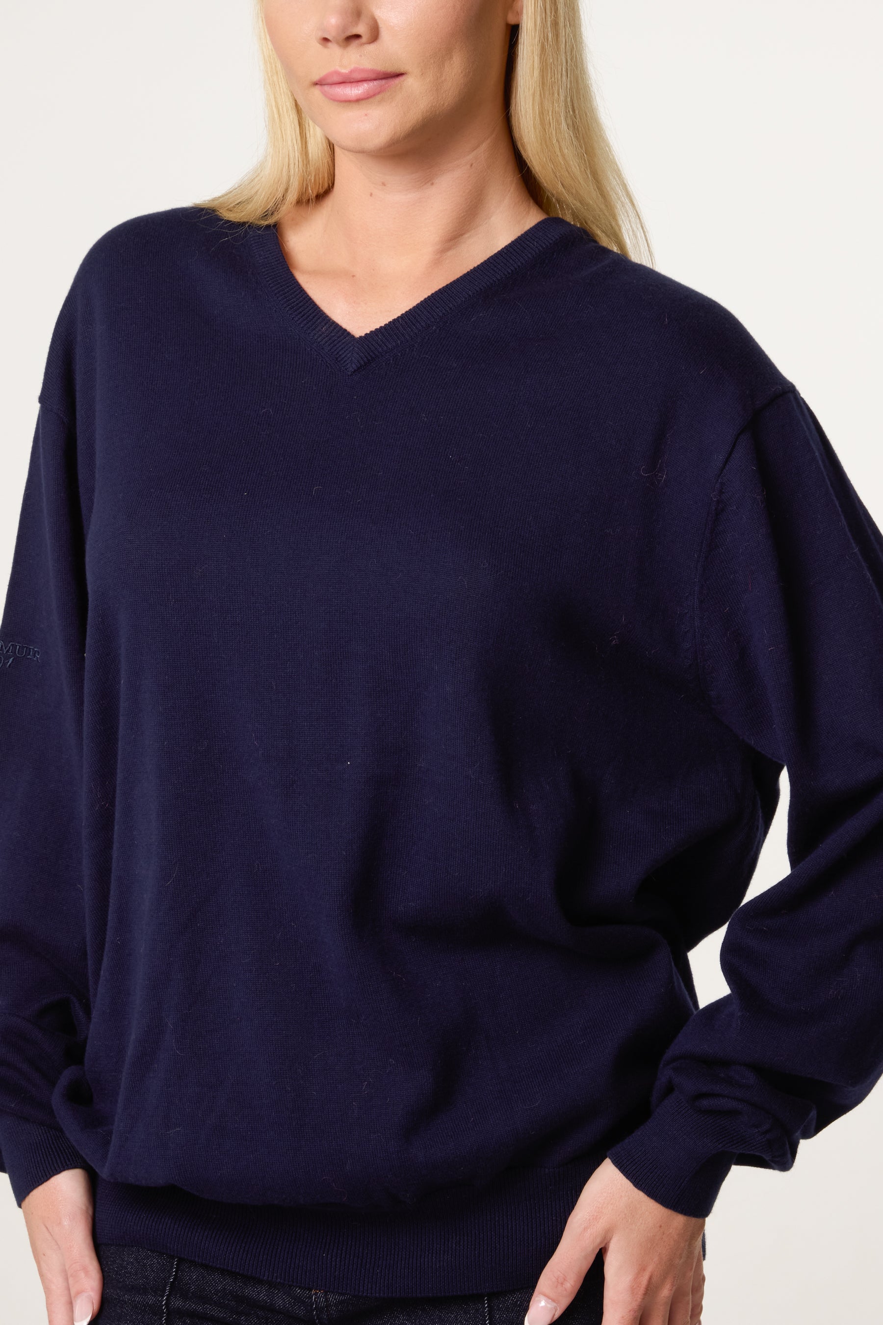 V-Neck Long Sleeve Jumper