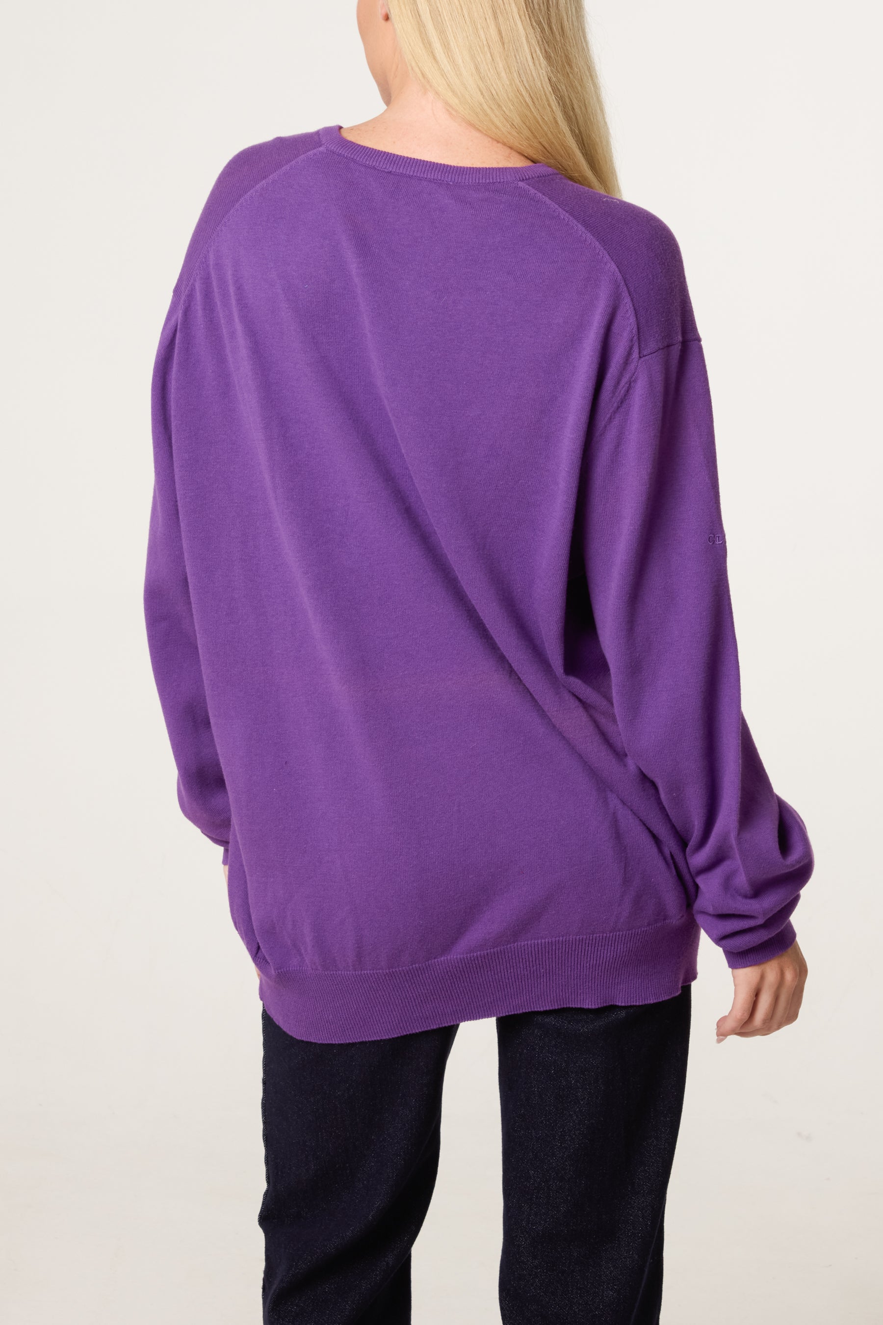 V-Neck Long Sleeve Jumper