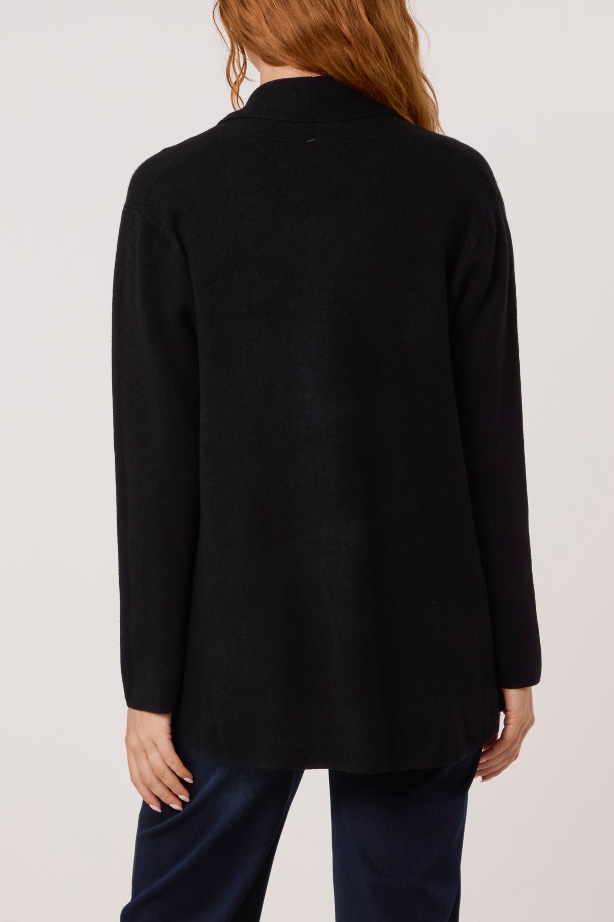 Pocket Detail Longline Knit Cardigan