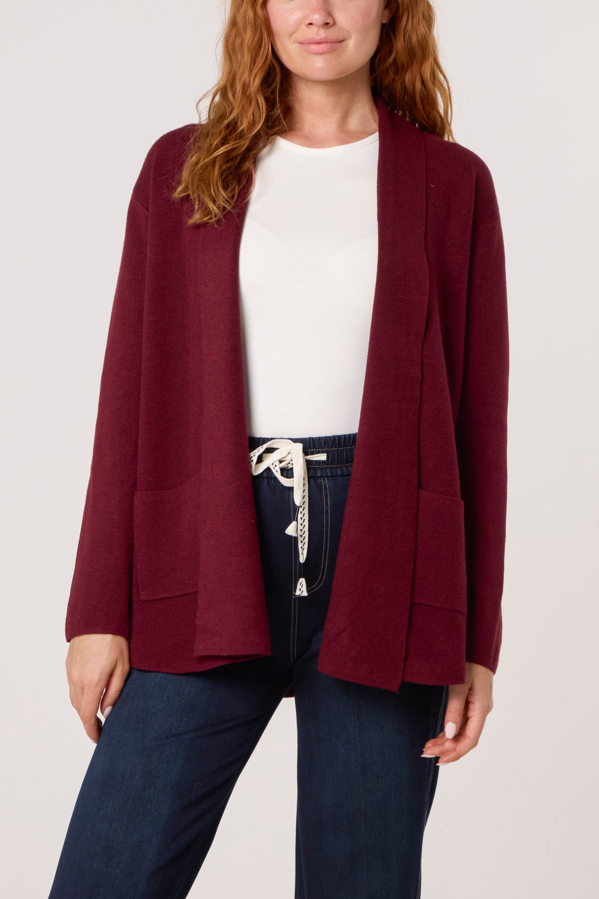 Pocket Detail Knit Cardigan