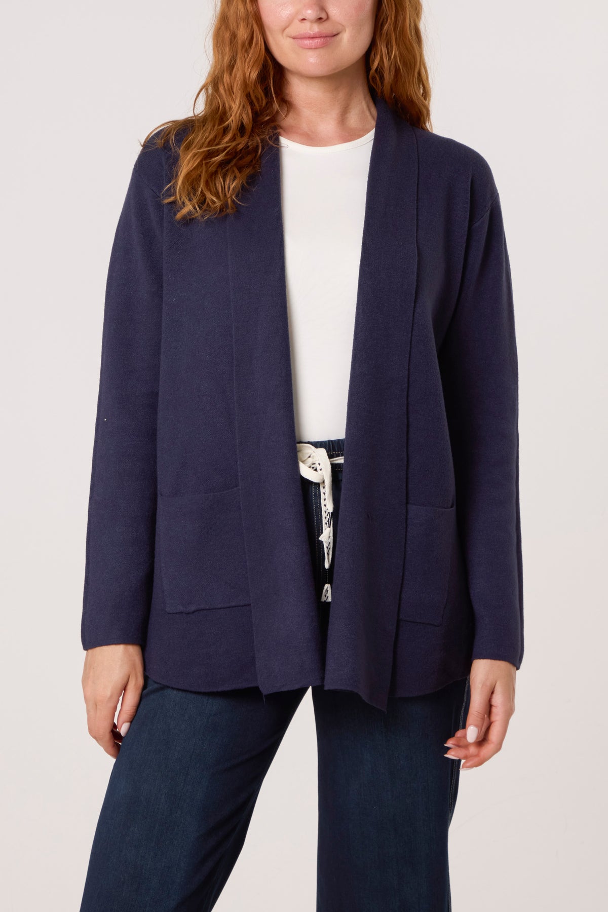 Pocket Detail Knit Cardigan