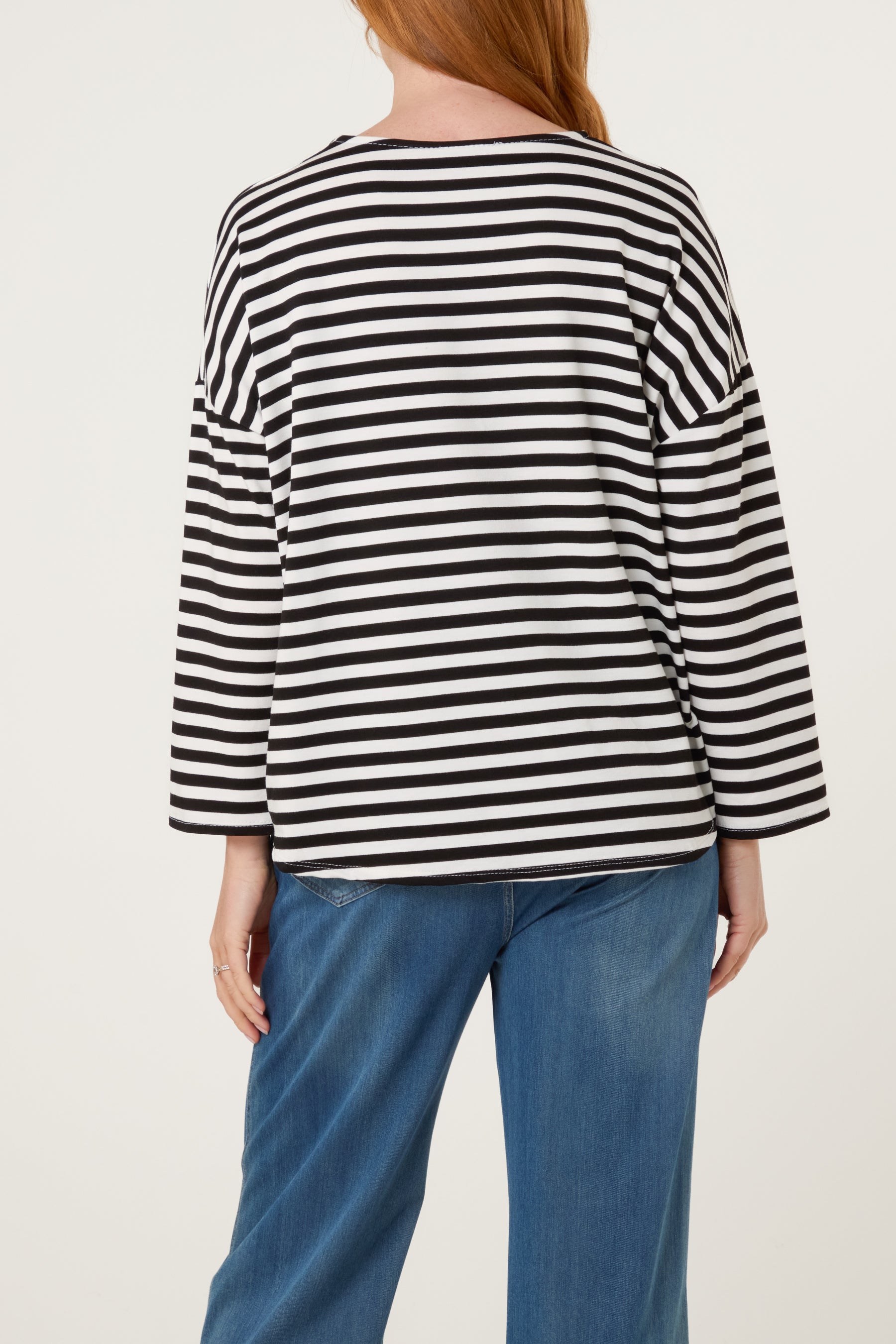 Striped Long Sleeve Top