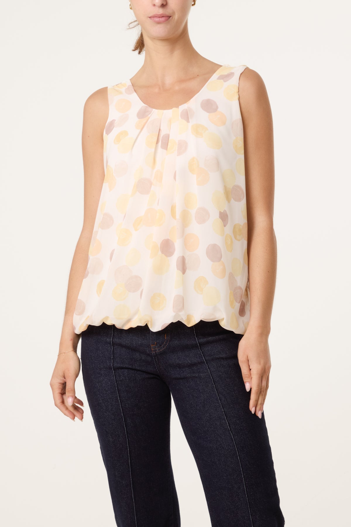 Polka Dot Watercolour Vest