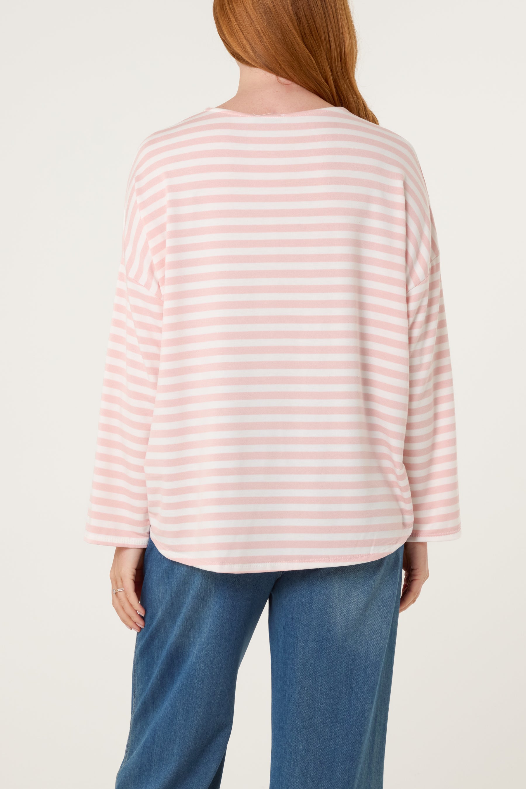Striped Long Sleeve Top