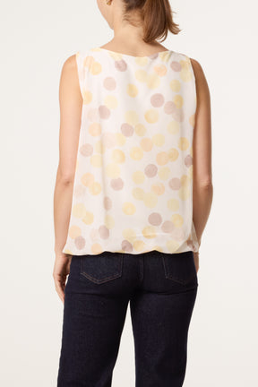 Polka Dot Watercolour Vest