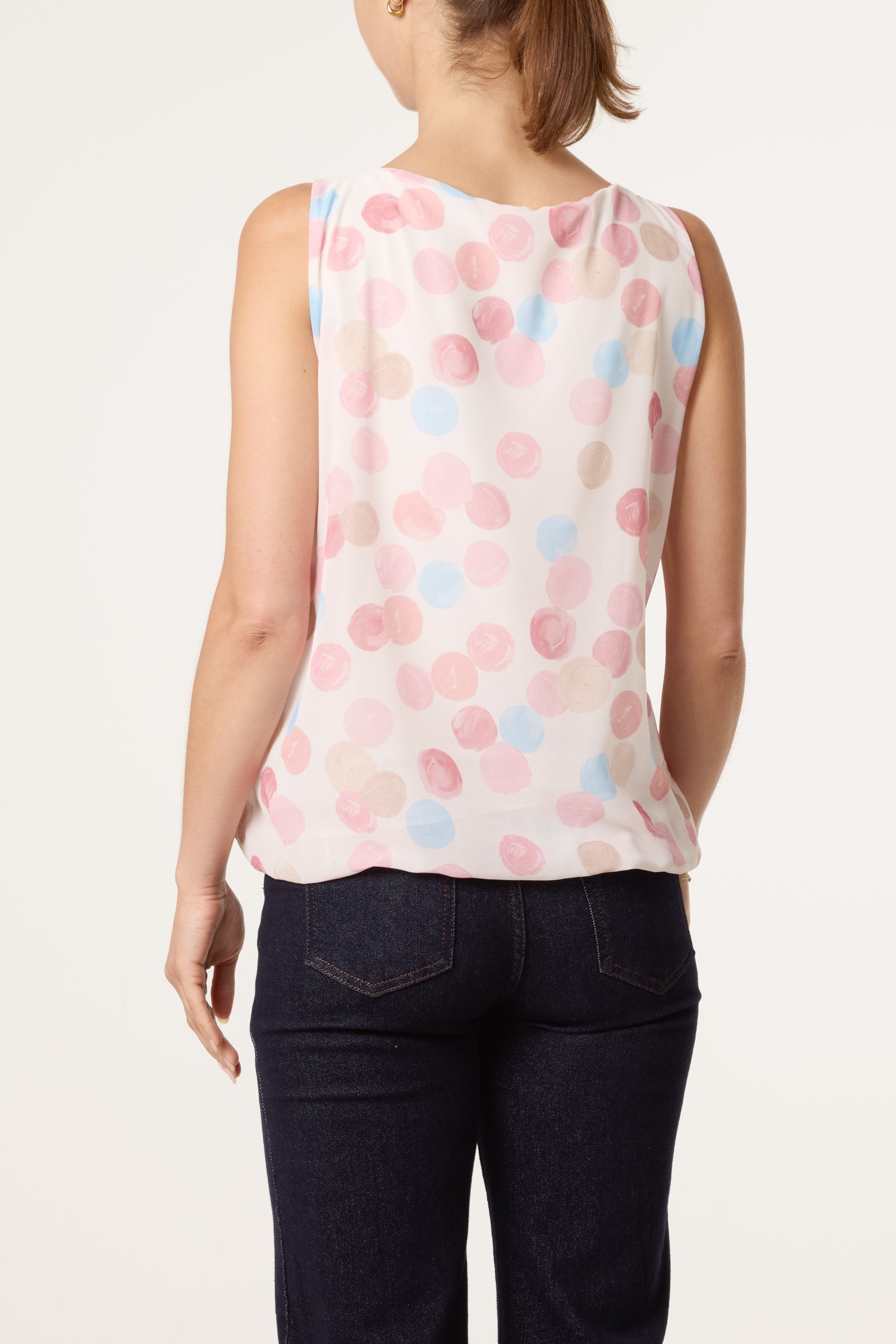 Polka Dot Watercolour Vest