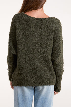 Cherry Soft Knit Jumper