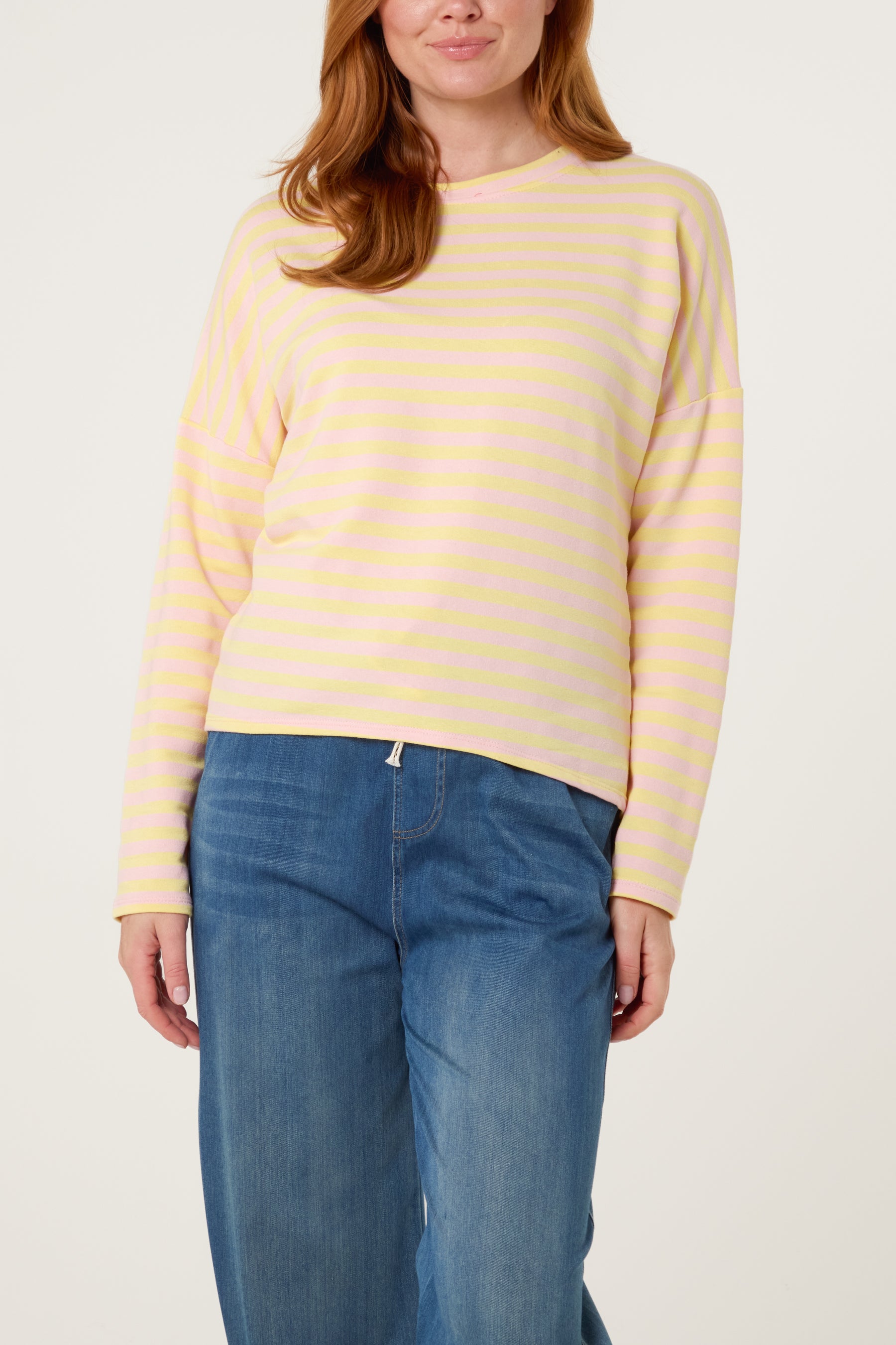 Colourful Striped Long Sleeve Top