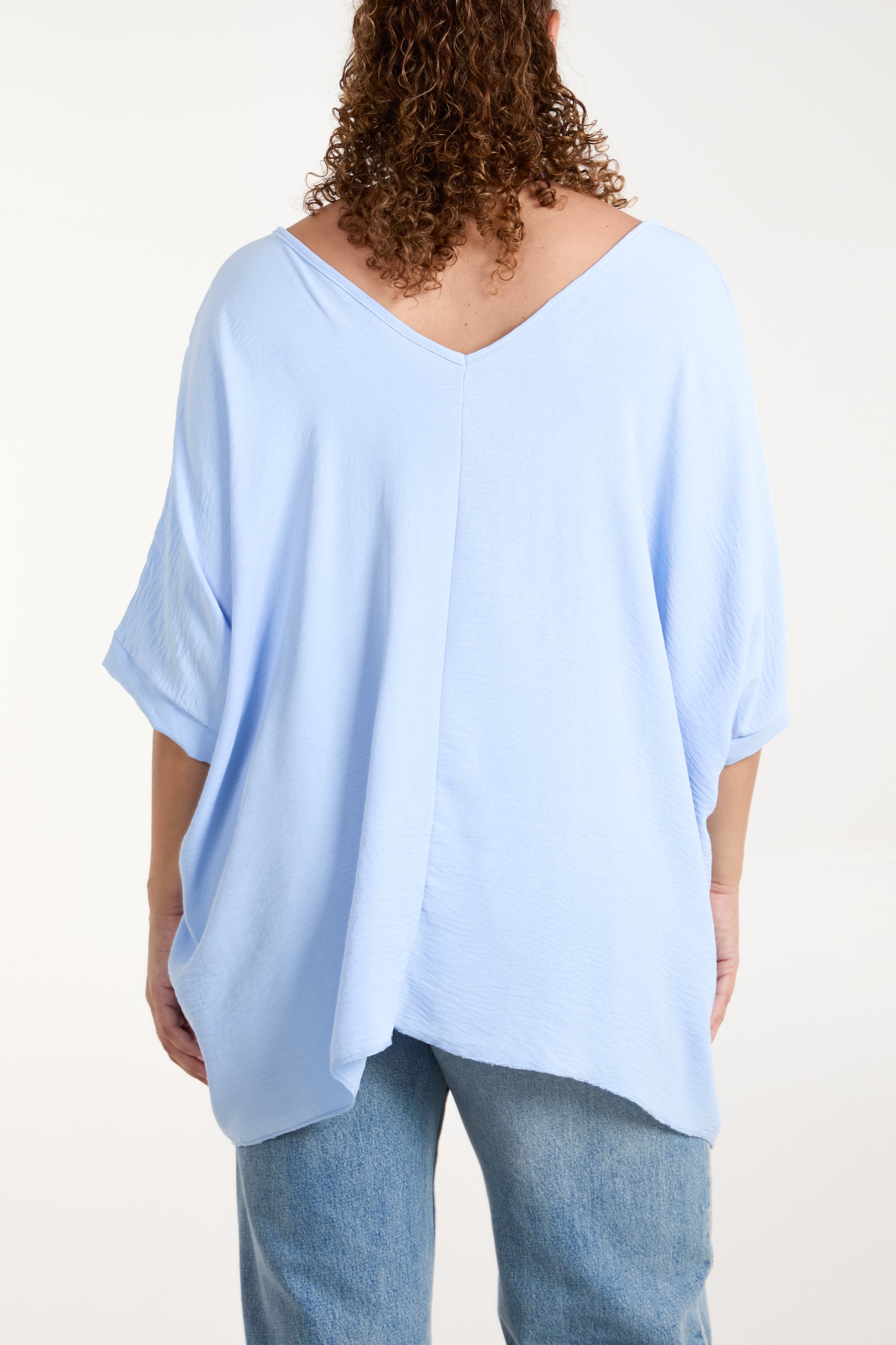 Necklace Double V-Neck Top