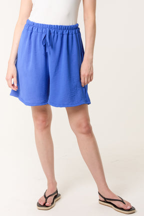 Relaxed Fit Pockets Bermuda Shorts
