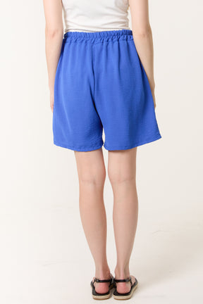 Relaxed Fit Pockets Bermuda Shorts