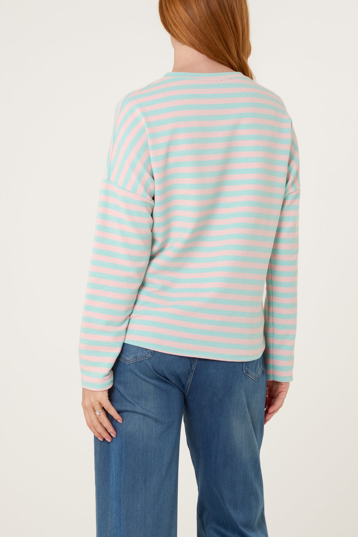 Colourful Striped Long Sleeve Top