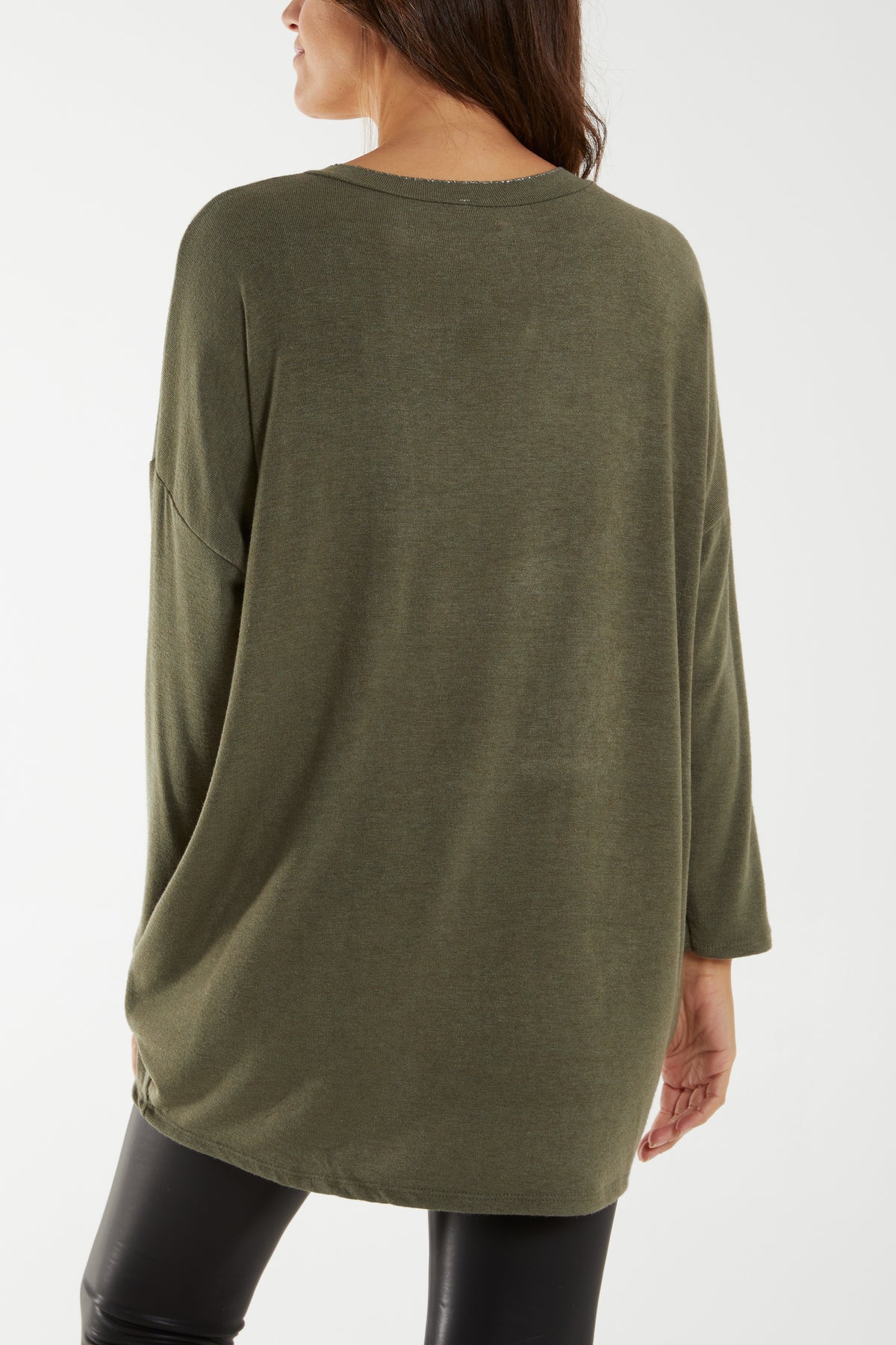 Glitter Star Fine Knit Jumper