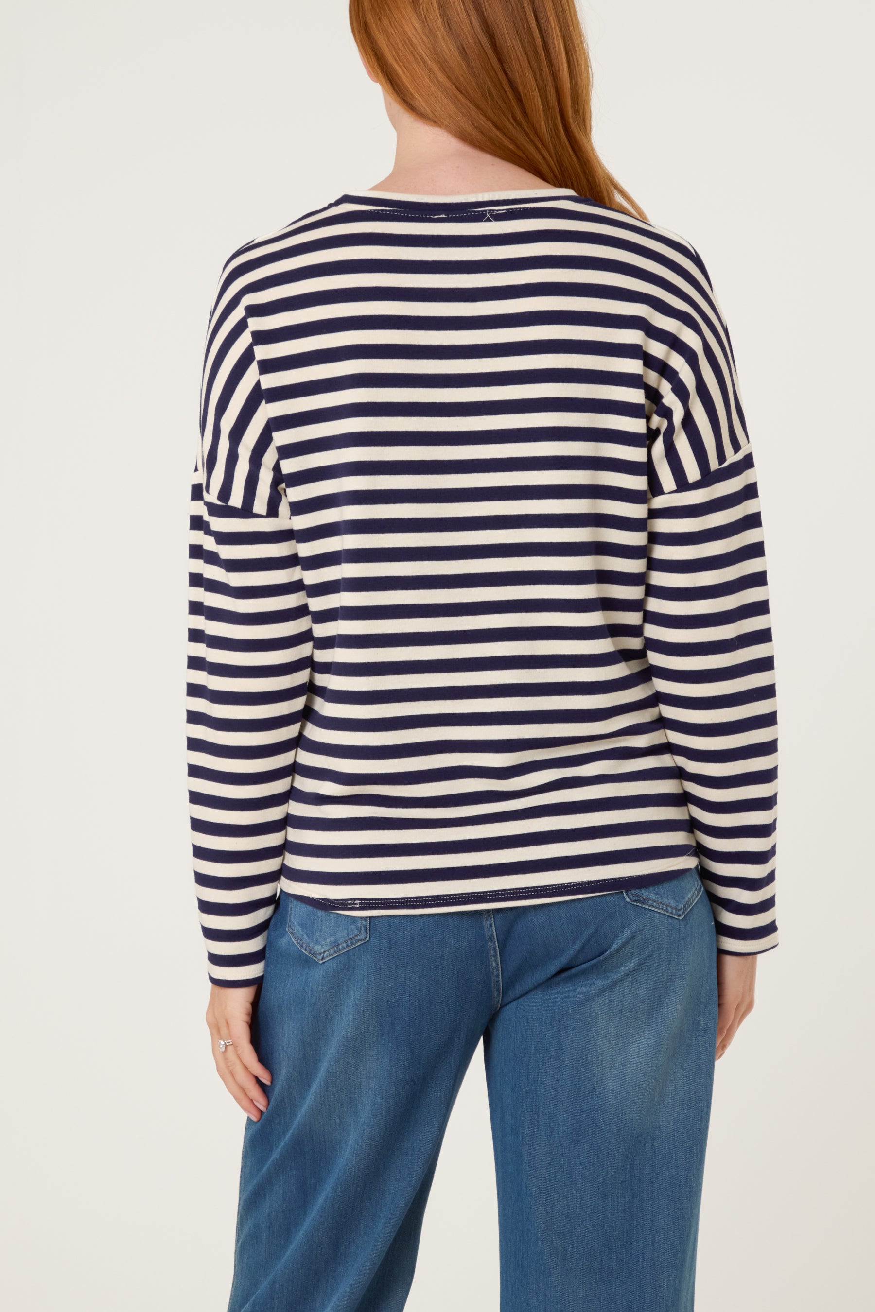 Colourful Striped Long Sleeve Top
