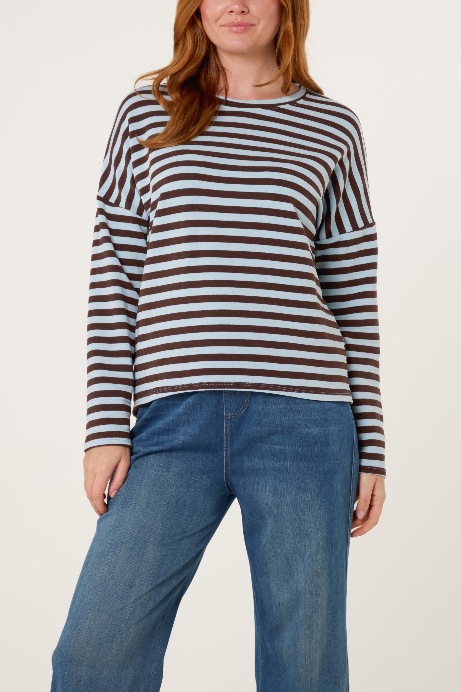 Colourful Striped Long Sleeve Top