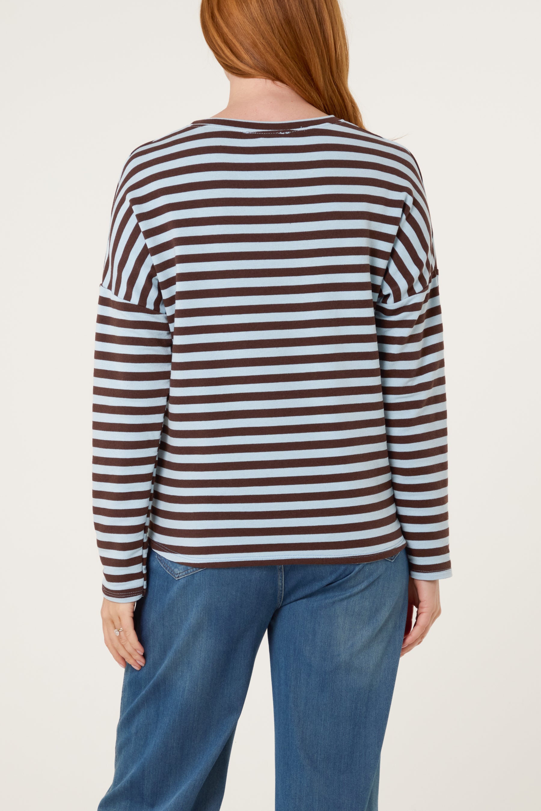 Colourful Striped Long Sleeve Top