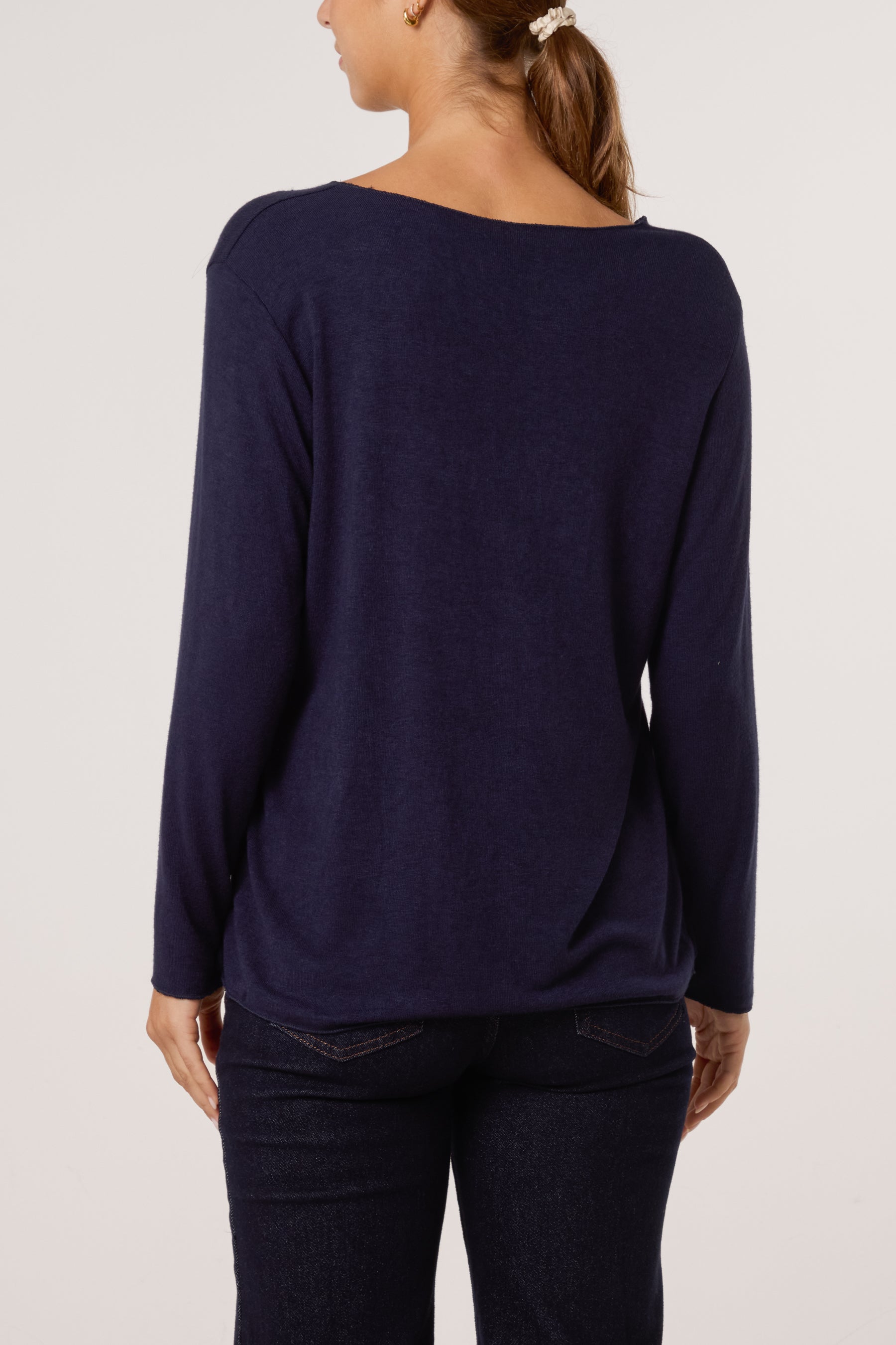 Lobster Fine Knit Jumper