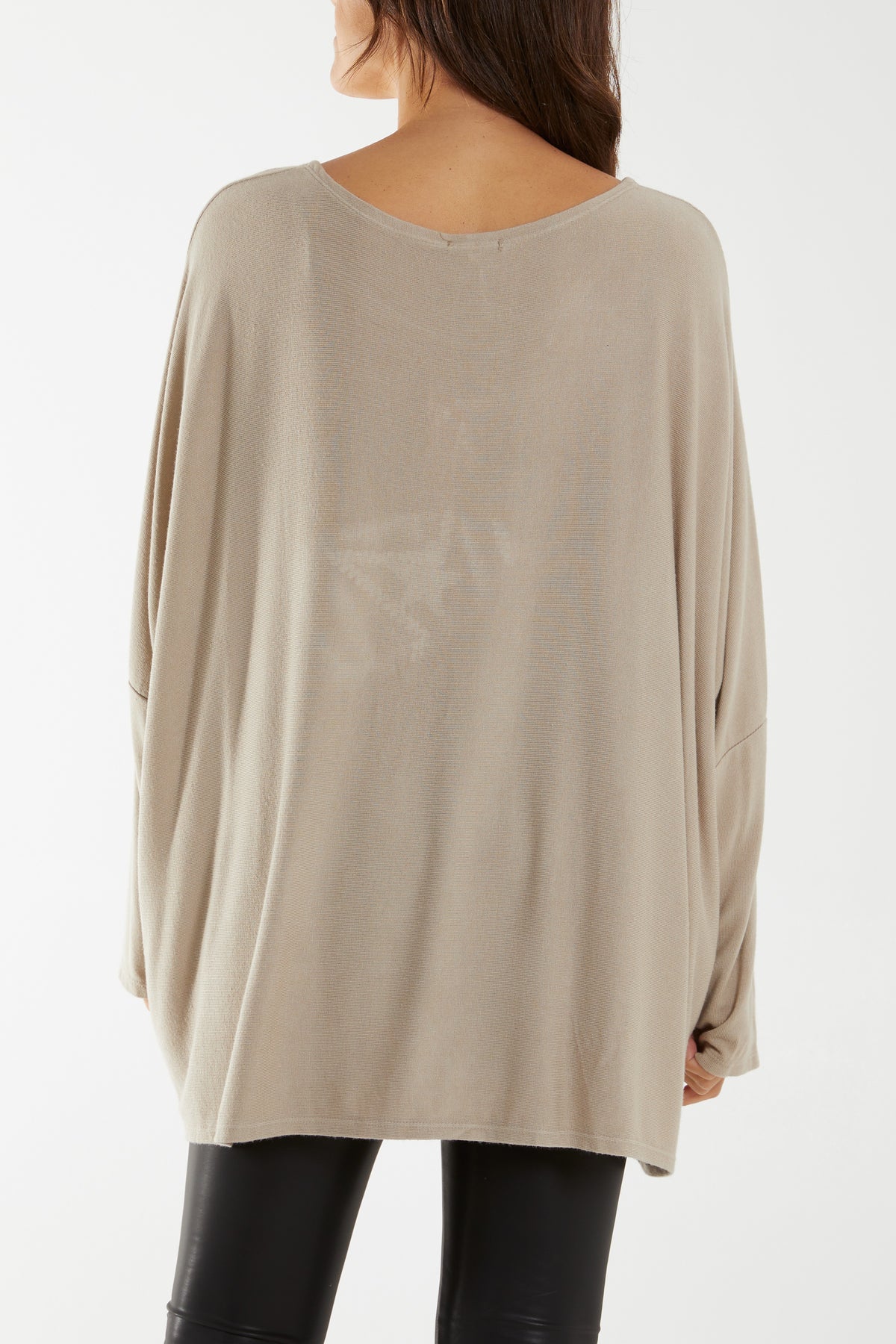 Oversized Double Star Jumper